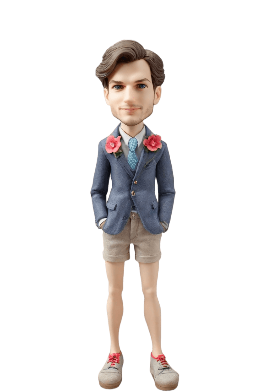 Dad's Day Custom Playful Bobblehead