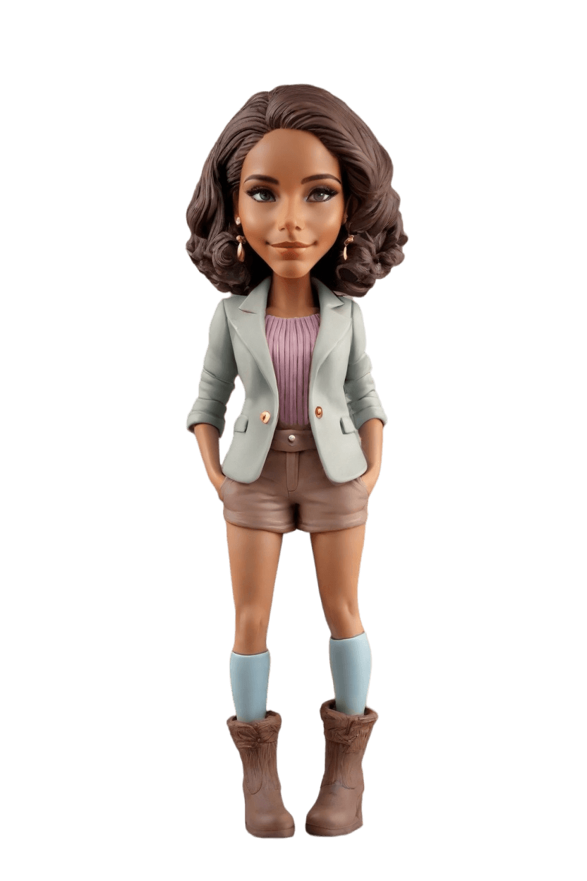 Custom Teacher Chic Bobblehead