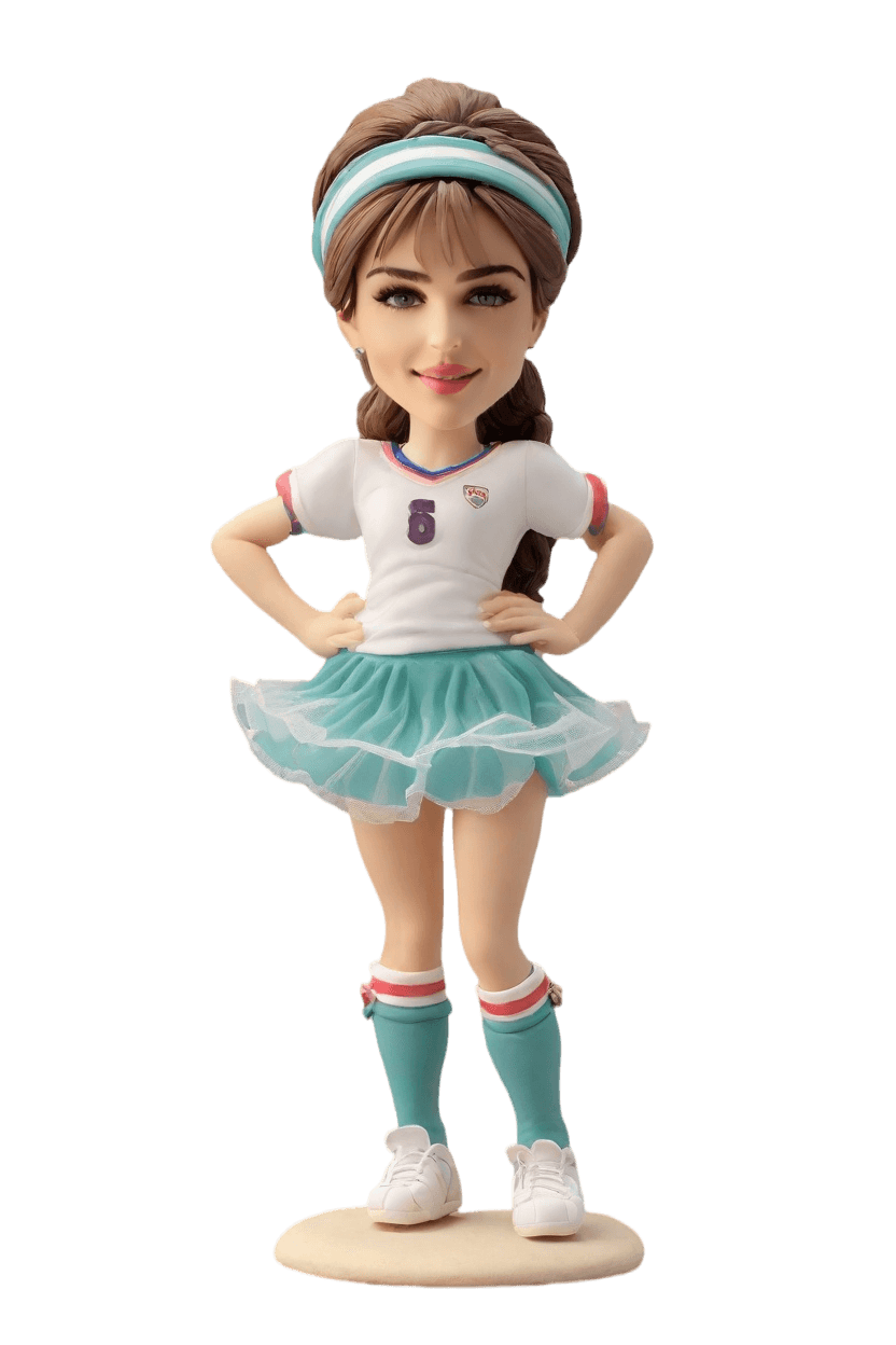 Soccer Star Custom Bobblehead