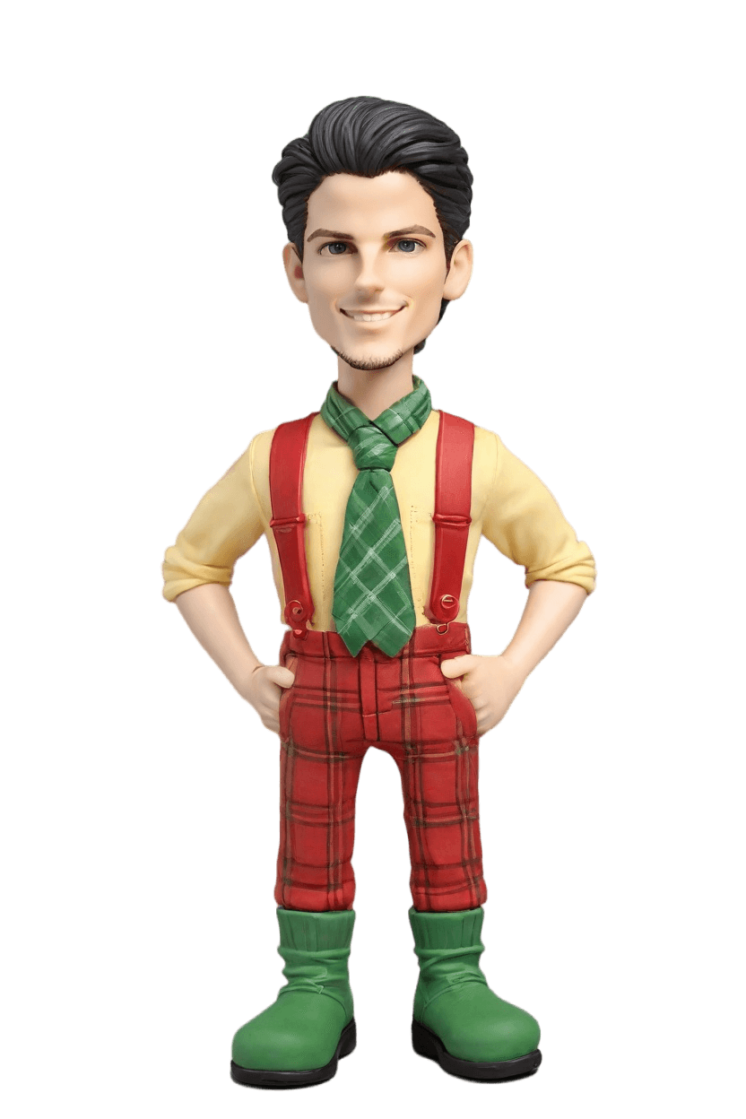 custom Christmas Mischievous Bobblehead