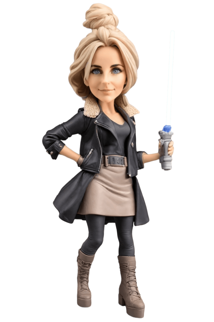 Custom Star Wars Inspired Warrior Bobblehead