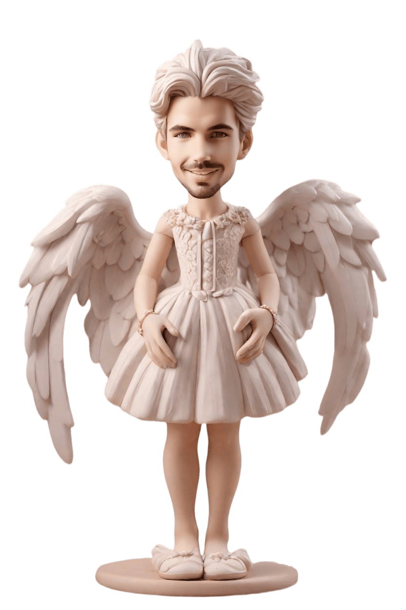 Custom Gamer Party Figurine Bobblehead