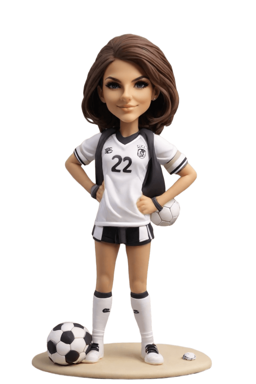 Soccer Celebration Custom Unique Bobblehead