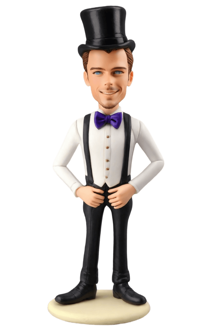 Custom NewYear Playful Bobblehead