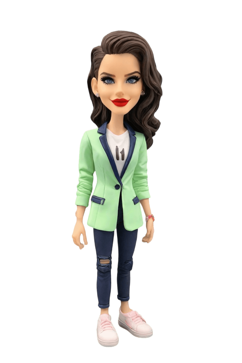 custom Career Confidence Figurine Bobblehead