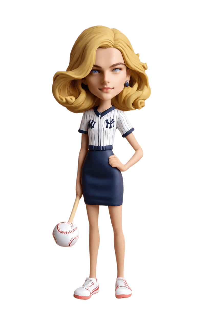 Custom Sports Heroine Bobblehead