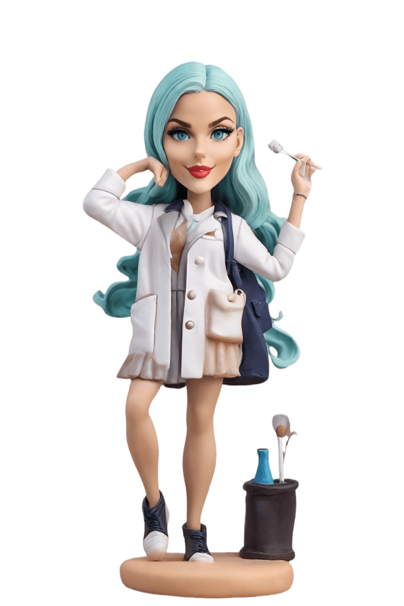 Custom Dental Delights Bobblehead