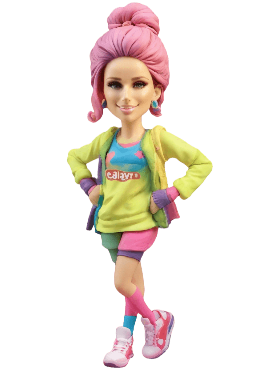 Custom Sports Chic Bobblehead