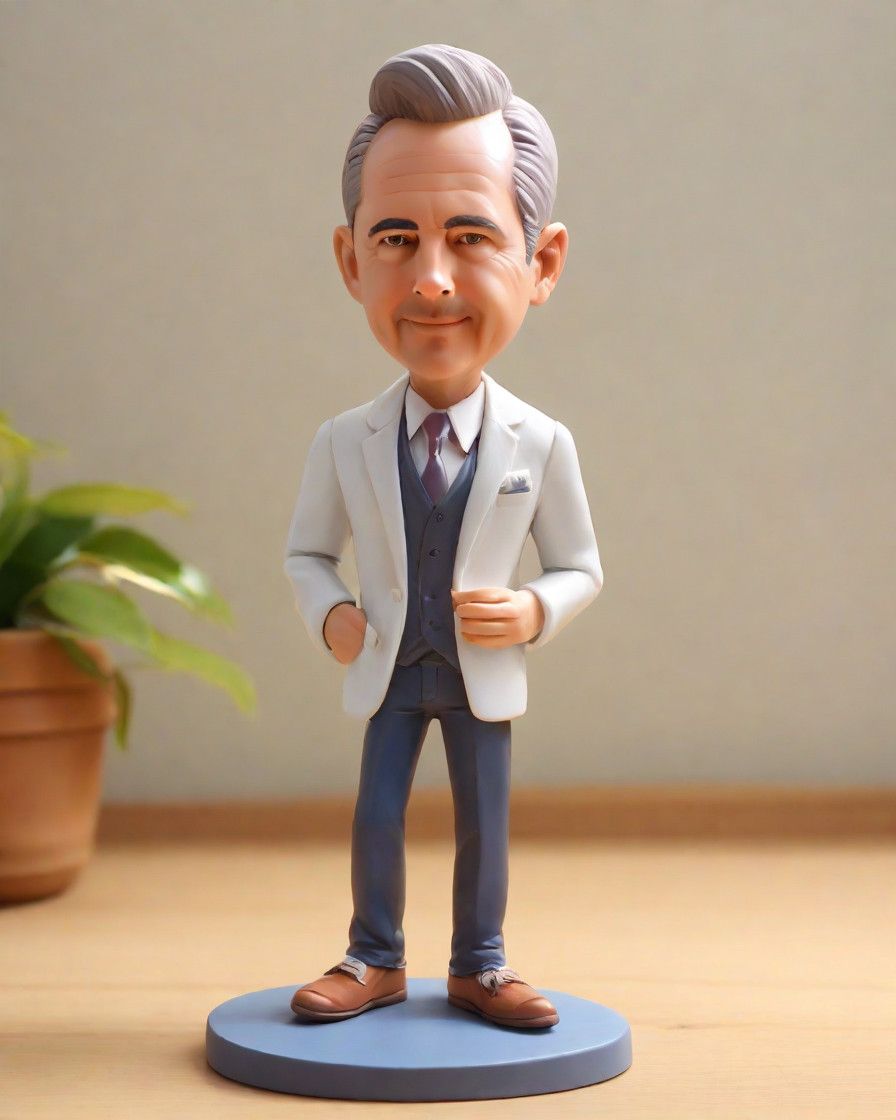 The Ultimate Office Desk Accessory: A Mini-Me Bobblehead That's More Than Just a Toy