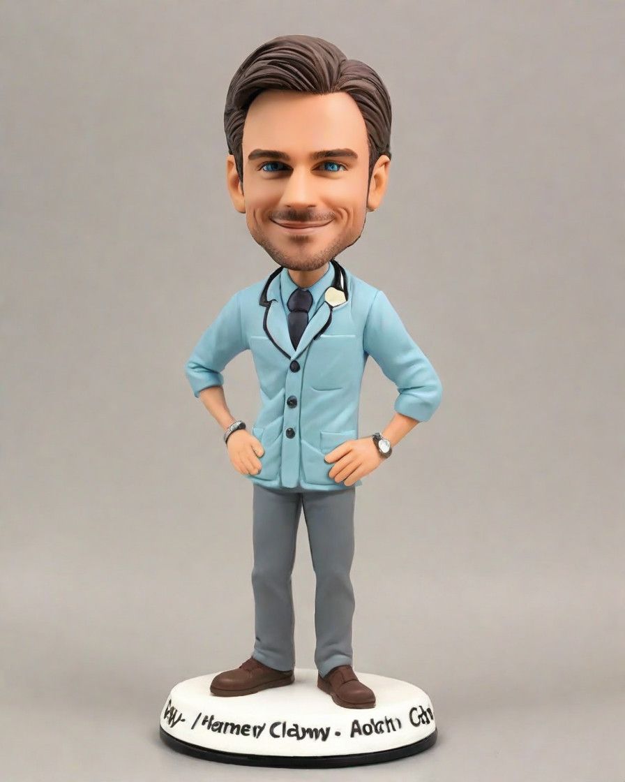 From Clinic to Collectible: The Story Behind the Custom Male Dentist Bobblehead Craze