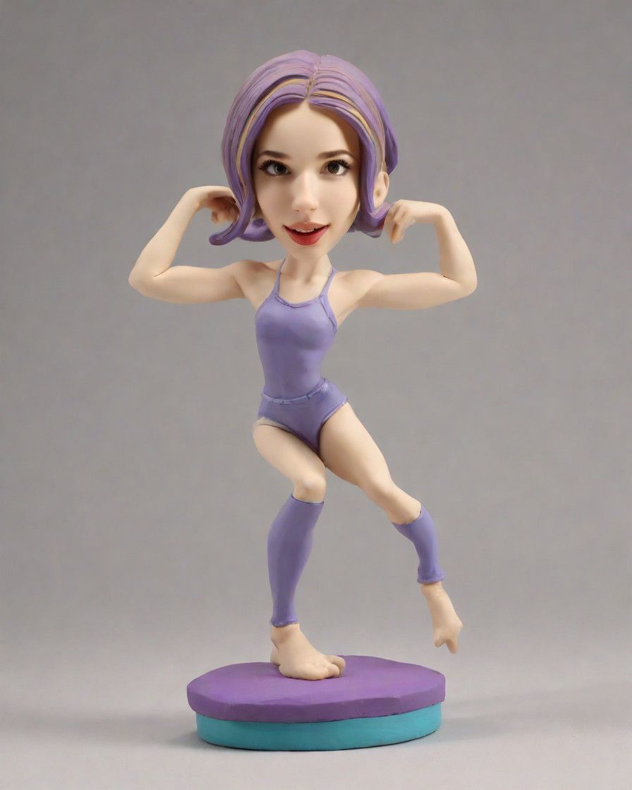 Flexing Creativity: The Unique Bobblehead Trend Amongst Contortionists