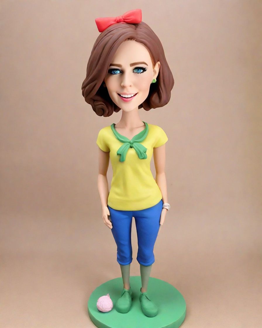 A Teacher's Joy Unleashed: The Personalised Bobblehead That Made Her Day