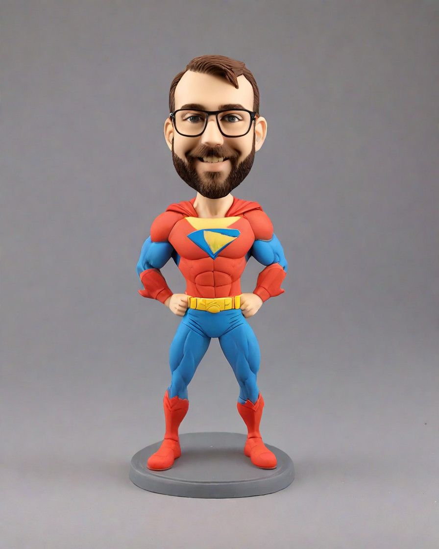 Unleashing Your Inner Hero: Personalized Superhero Bobbleheads for the Everyday Crusader