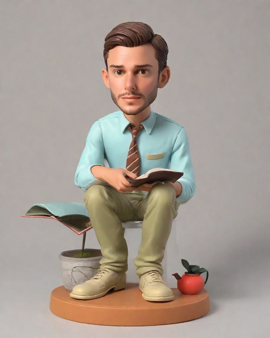 Spotlight on Creativity: The Bookworm Bobblehead Trend