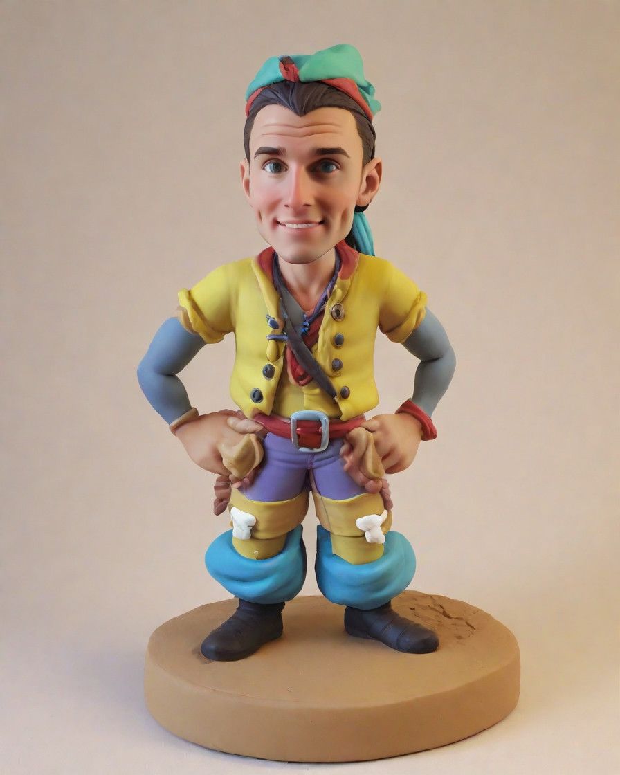 Pirate's Plunder: The Ultimate Custom Bobblehead Adventure