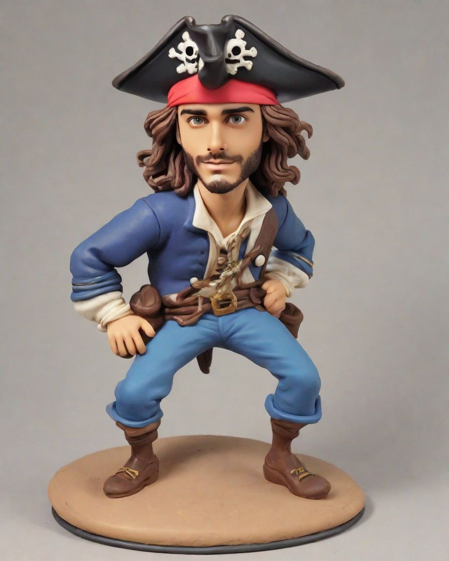 Pirate Chic: The Bobblehead That's Stealing Hearts and Making Waves