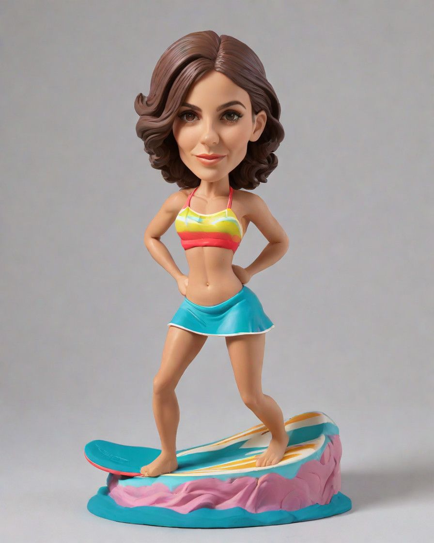 Surf's Up for Personalized Bobbleheads: A Fan's Passion
