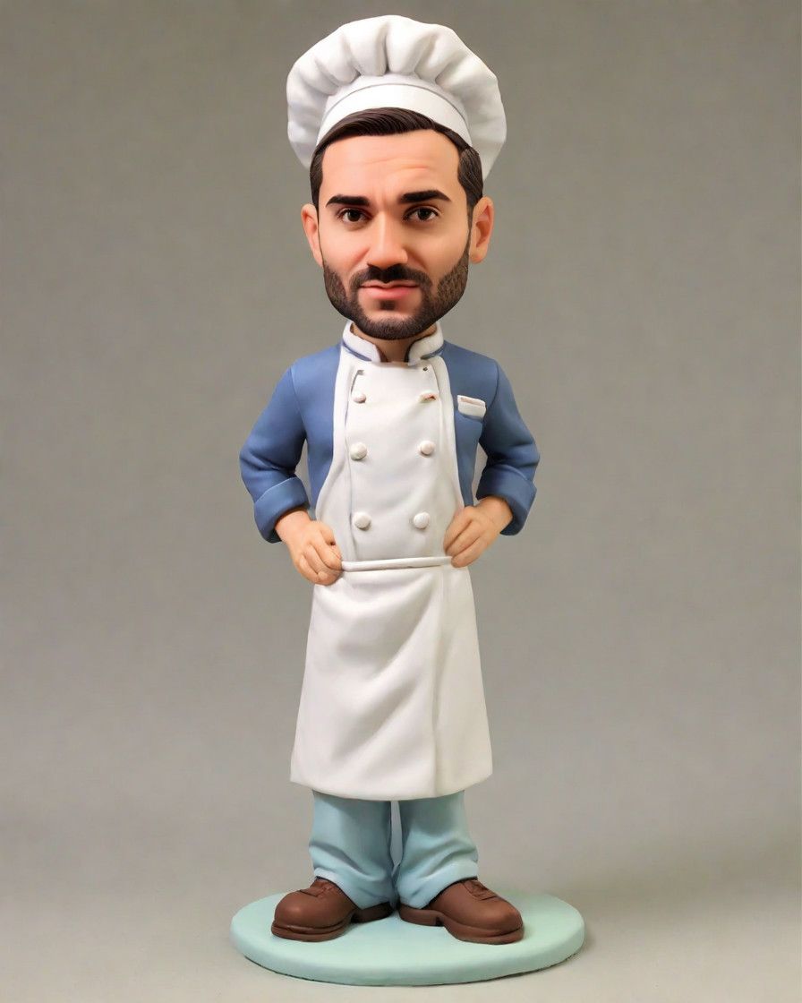 Sizzling on Social Media: The Chef's Bobblehead Craze Among Gourmets