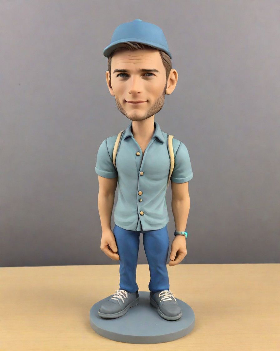 The Ultimate Cameraman's Dream: Personalized Bobbleheads with a Twist