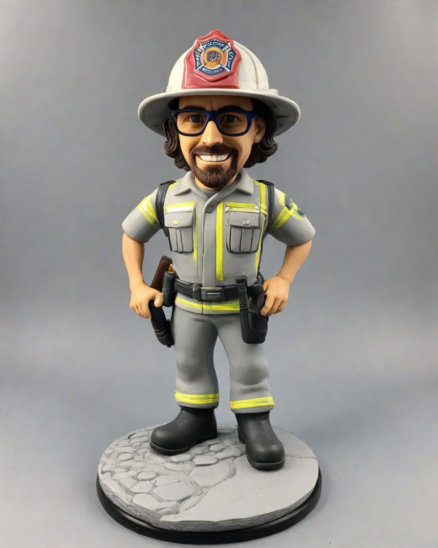 From Blaze to Bobble: A Firefighter's Heartfelt Gift