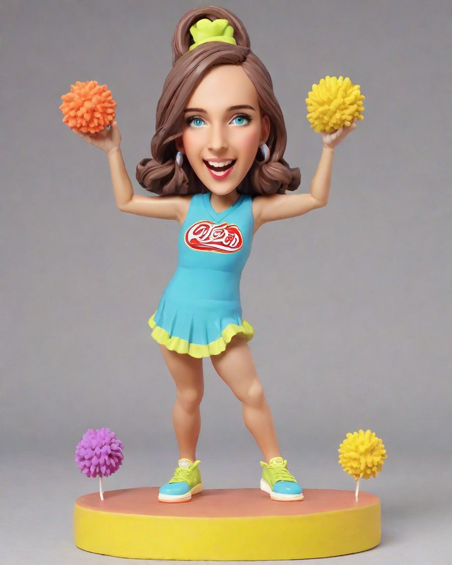 The Ultimate Cheerleading Swag: Unboxing My Custom Bobblehead Cheerleader Outfit