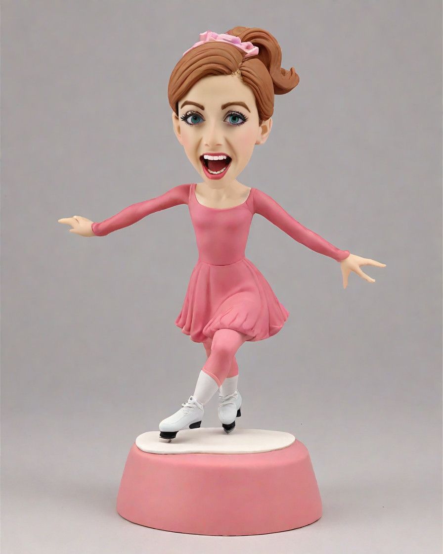 A Spin, a Leap, and a Mini-Me: The Ultimate Fan's Ice Skating Keepsake