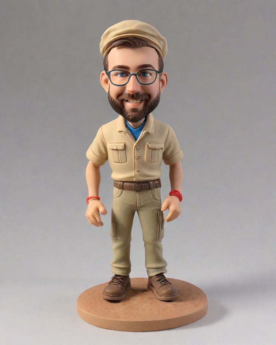 The Bobblehead That Conquered the Wild: A Personalized Figurine for the Adventurous Soul