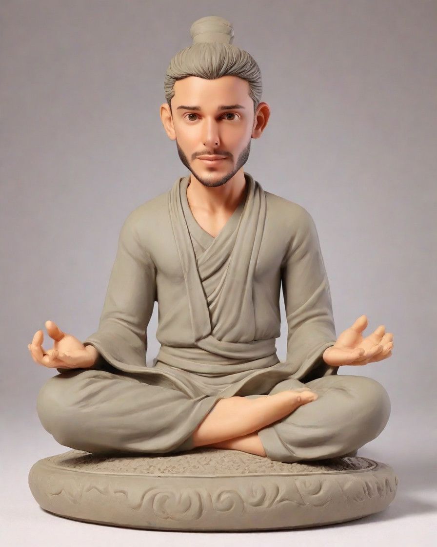 Tranquil Moments Captured: How Mini-Me Figurines Bring Yoga to Life