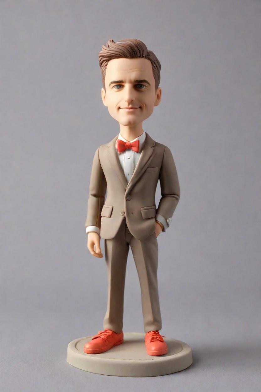 Discovering the Trend: Business Bobbleheads in Pinstripe Suits,My Mini-Me in a Pinstripe Suit: A Social Media Star's Confession