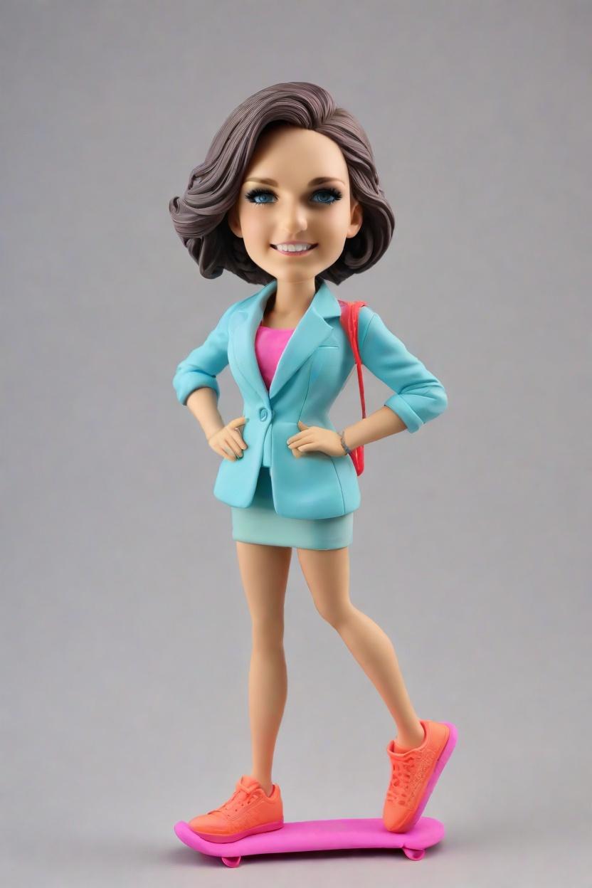 Futuristic Fashion Meets Bobblehead Art: Discovering the Trendy Business Figurines,She's Crushing It! How I Created My Own Bobblehead Doll and Slayed My Business Goals