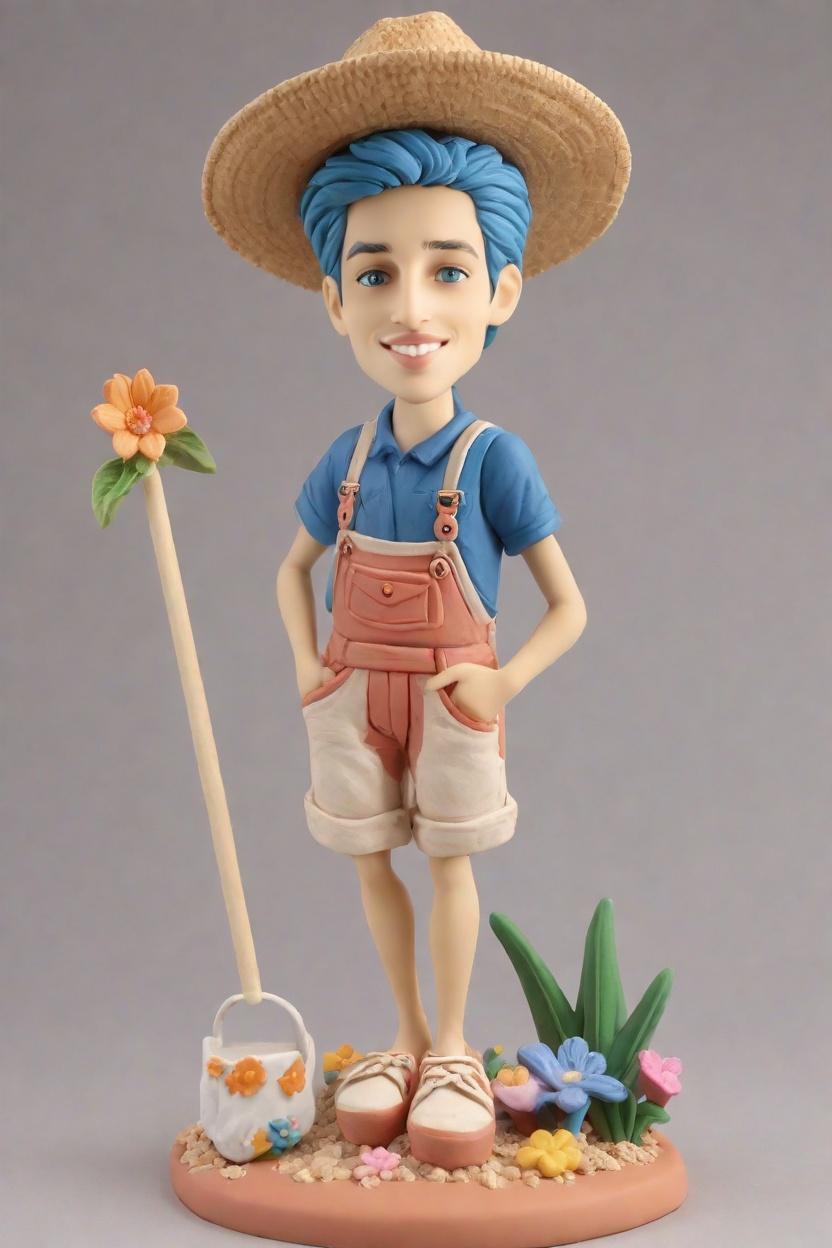 Discover the Art of Bobble: Custom Figurine Dolls for Every Green Thumb,Meet Bob, the Gardening Enthusiast: My Custom Bobblehead Doll Adventure