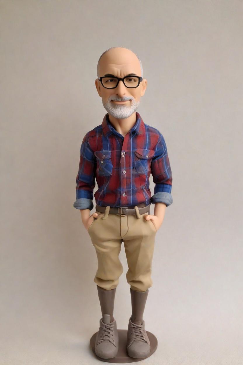 Casual Swagger Custom Bobblehead,He Made His Own Casual Swagger Bobblehead!