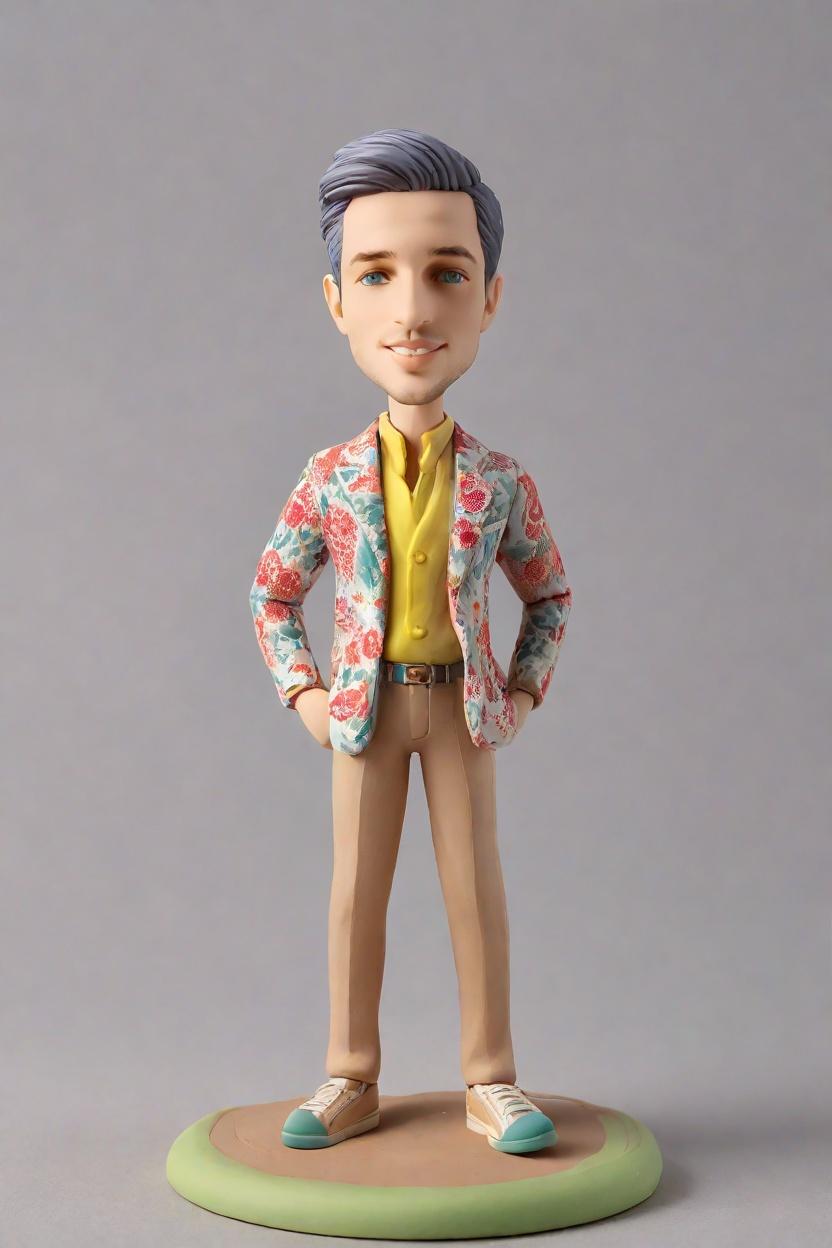Fashion Meets Romance: The Bobblehead That Won Her Heart,He Winked, She Blushed: A Casual Valentine's Day Tale