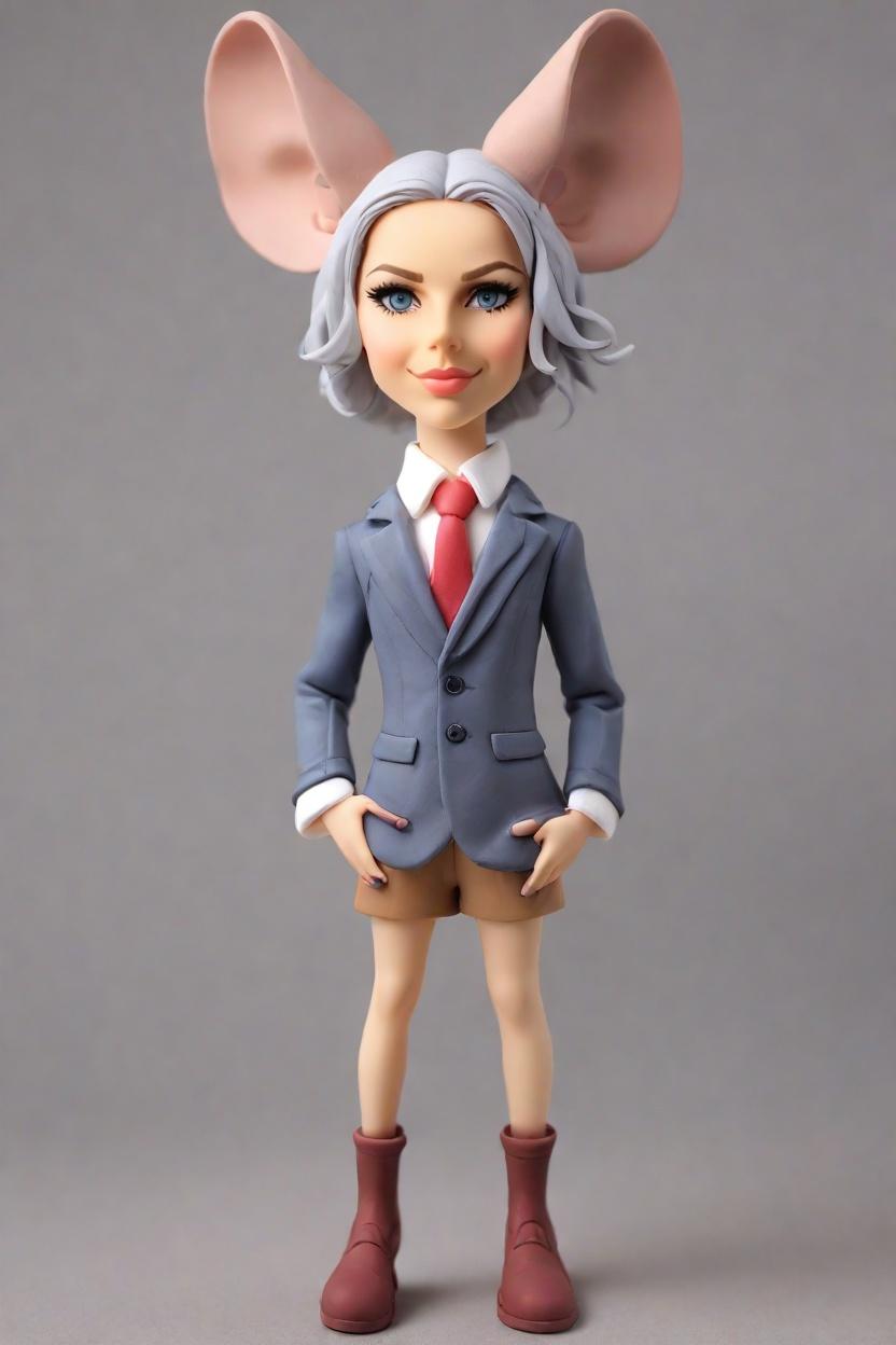 Unleashing Your Inner Hero: A Playful Take on Personalized Bobbleheads,She's Got the Power and the Wink: A Social Media Star's Bobblehead Adventure