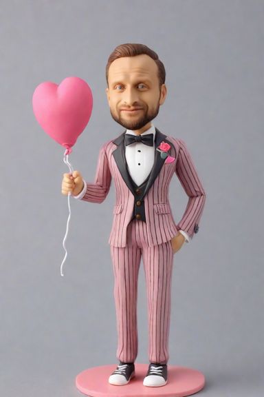 Custom Romantic Valentine Bobblehead
