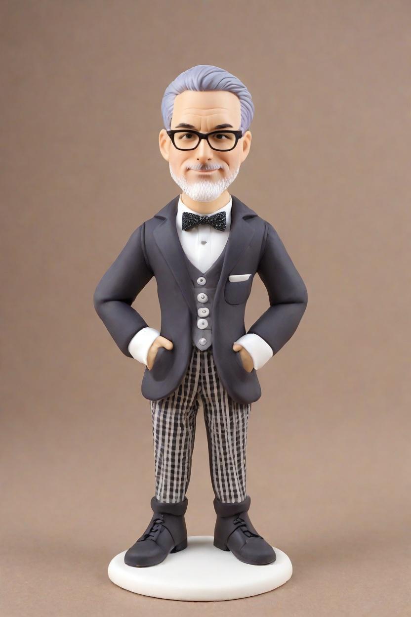 custom Anniversary Elegance bobblehead,John Shares His Create Your Own Bobblehead Doll Journey