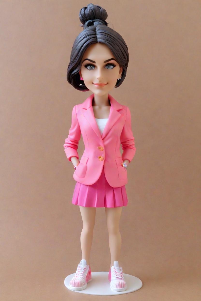 Custom Cheeky Celebration Bobblehead,She's Got Swag: Create Your Cheeky Bobblehead