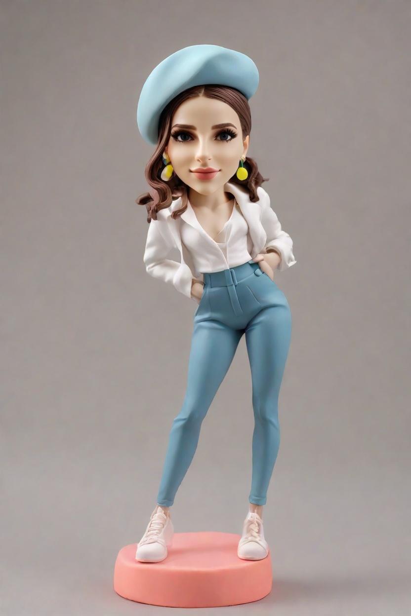 Custom Sassy Chic Bobblehead,She's Got Swag: Create Your Own Bobblehead Doll