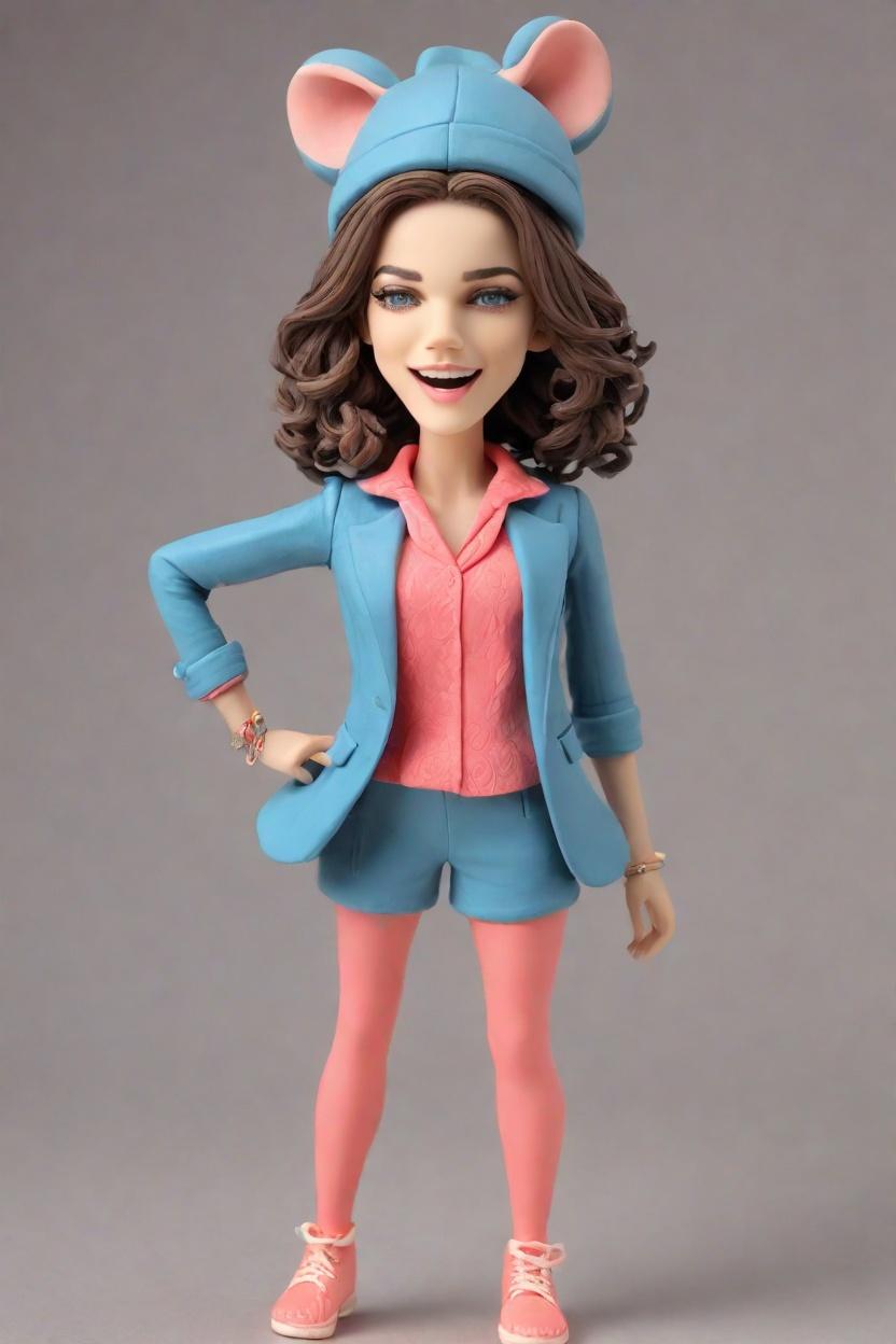 Sassy Kick Custom Trendy Bobblehead,She's Got Swag: Create Your Own Sassy Bobblehead Doll