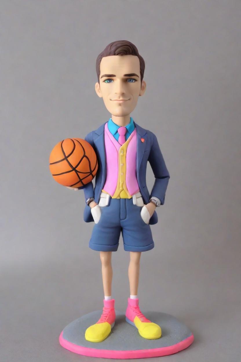 Casual Cool Custom Bobblehead,He Nailed His Look: Create Your Own Bobblehead Doll