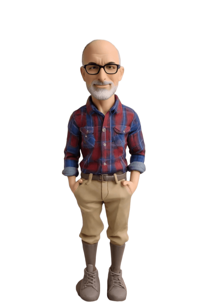 Casual Swagger Custom Bobblehead,He Made His Own Casual Swagger Bobblehead!