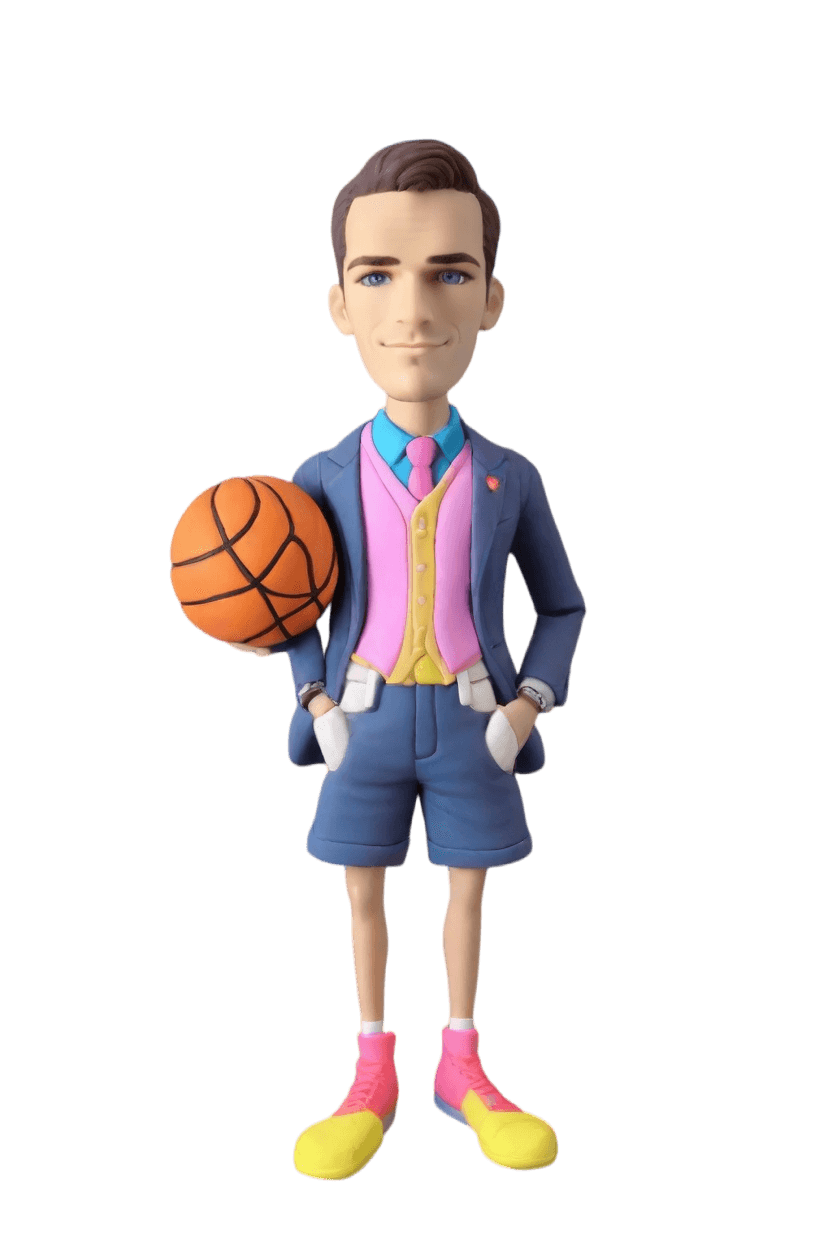Casual Cool Custom Bobblehead,He Nailed His Look: Create Your Own Bobblehead Doll