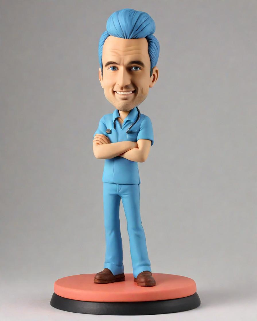 The Bobblehead Revolution: How a Dentist's Mini-Me Turned into a Trendy Collectible,He's Got the Moves, and Now He's Got the Bobble: A Dentist's Personalized Mini-Me