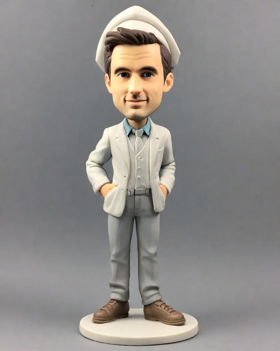 The Ultimate Graduation Gift: A Mini-Me Bobblehead for the Photography Enthusiast,He Graduated, He Captured, Now He's a Bobblehead!