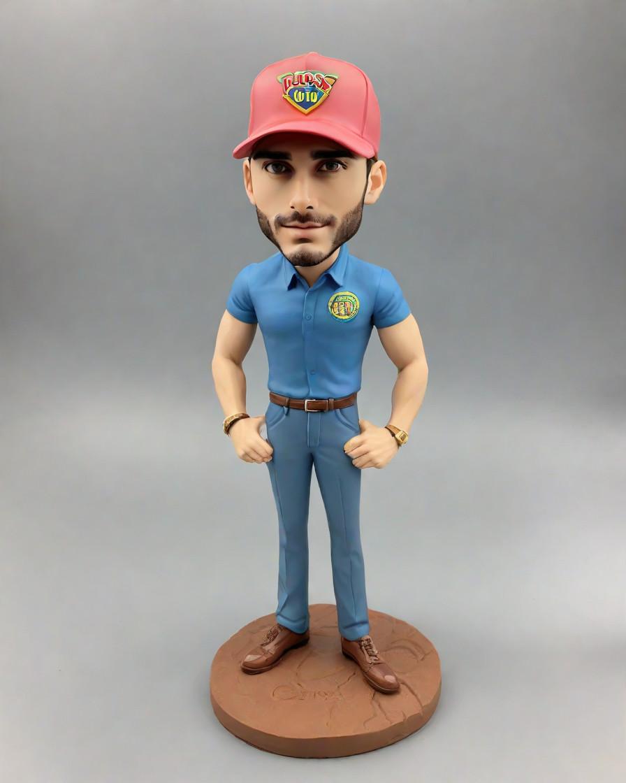 A Mini-Me Masterpiece: How a Bobblehead Turned the Office into a Fan Club,From Cubicle to CEO: A Personal Story of a Boss's Day Gift that Made History
