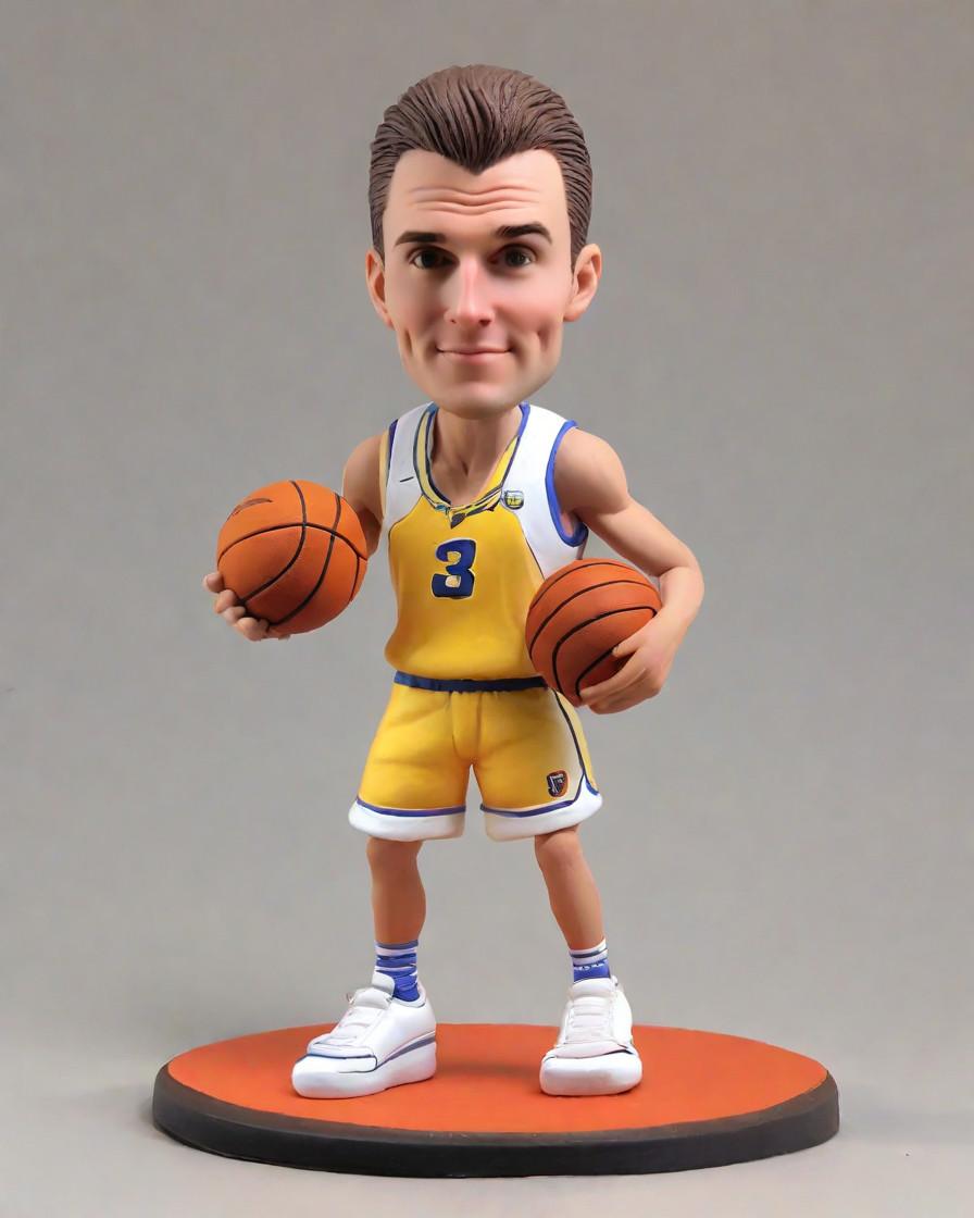 A Basketball Fanatic's Obsession: Unboxing My Mini-Me Bobblehead,From Courtside to My Desk: My Personalized Basketball Bobblehead Journey