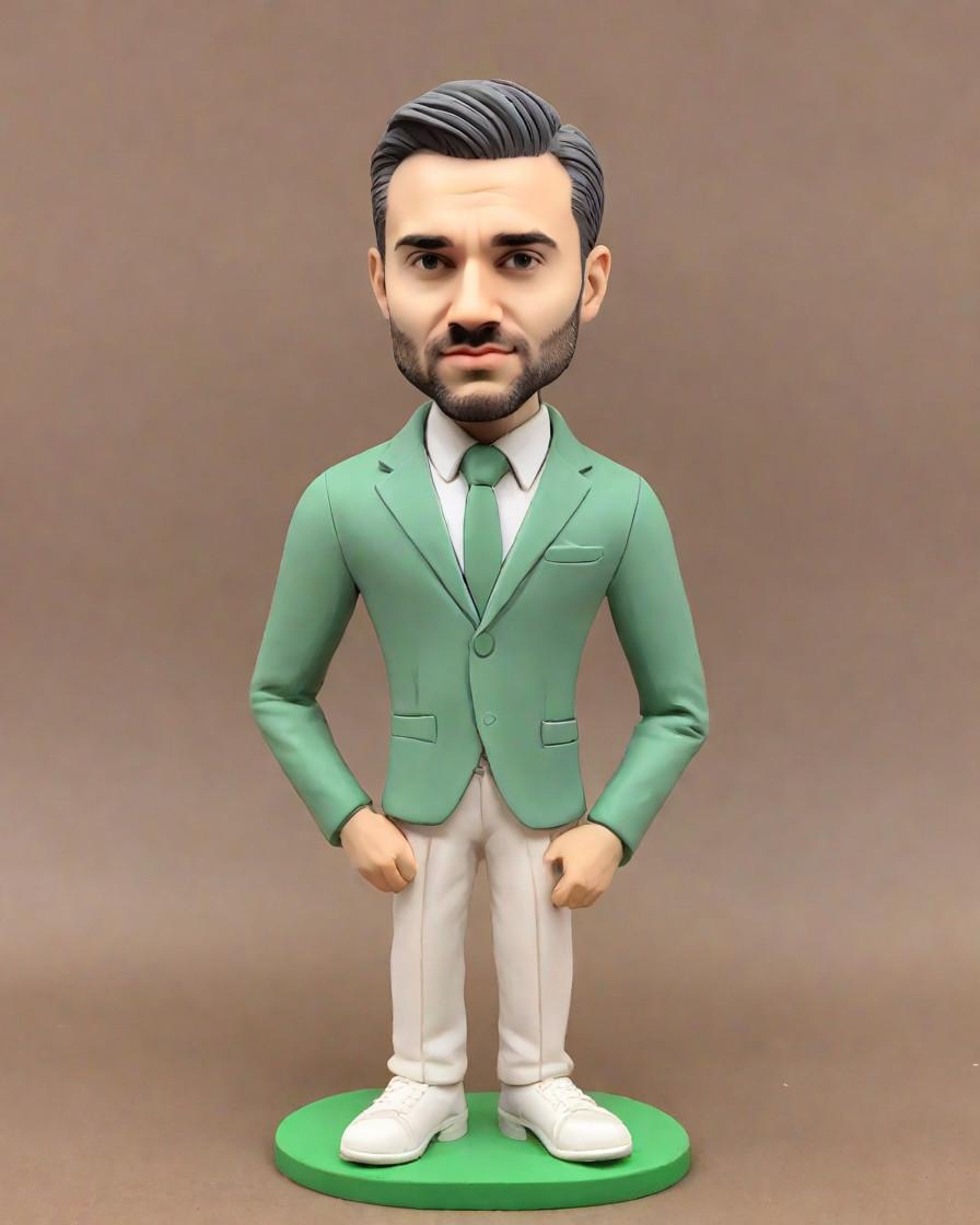 Spotlight on Creativity: How a Custom Bobblehead Became the Talk of the Season,My Personalized Mini-Me: A Christmas Tale of Joy and Whimsy