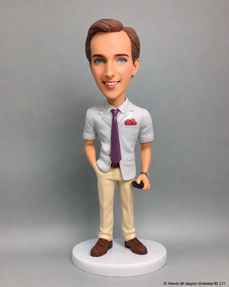 The Gray Suit Bobblehead: A Trendy Twist on Traditional Boss's Day Gifts,My Boss's Day Surprise: Unboxing the Gray Suit Bobblehead That Made Him the Office Star